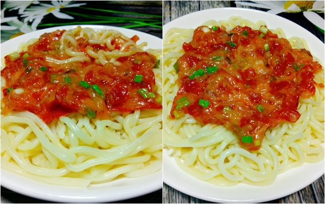 Món ngon độc thân:  Mì spaghetti sốt phô mai