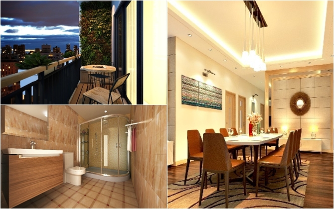 Chung cư 200m2 đẹp như biệt thự khiến ai cũng phải ao ước