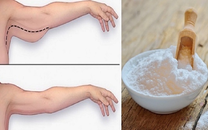 "Diệt sạch" mỡ bụng, đùi, cánh tay, lưng nhờ sử dụng baking soda đúng cách