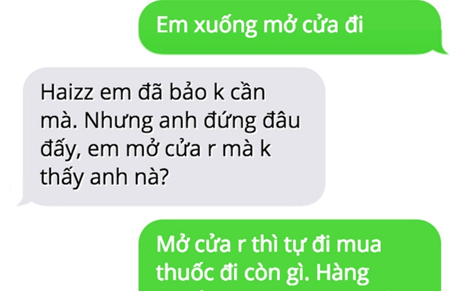 Trời nóng dễ ốm nhắn tin than thở với người yêu mà lại bị troll đau đớn như này đây!