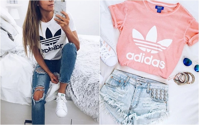 Bất ngờ chưa, chiếc áo Adidas "xưa như Trái Đất" lại đang là hot trend của hè 2017