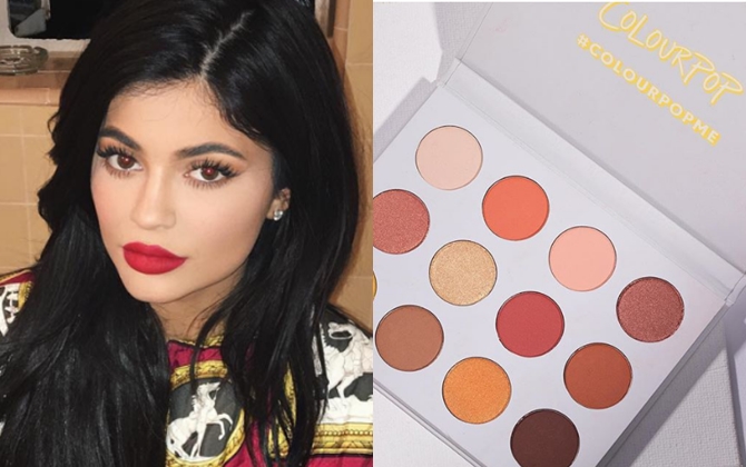 ColourPop vừa tung ra BST phấn mắt mới đã khiến giới làm đẹp hoang mang vì giống y chang của Kylie Jenner