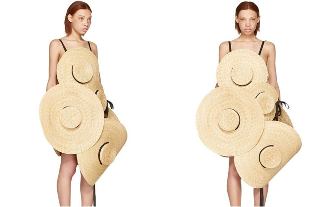 Tưởng là mũ mà hóa ra đây lại là ...váy mà có giá gần 70 triệu đồng