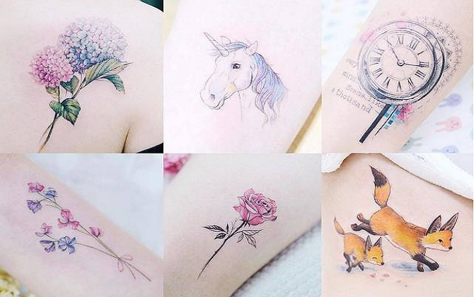 Mẫu tattoo đẹp-độc-siêu dễ thương cho cả nam và nữ, đảm bảo xem là mê ngay