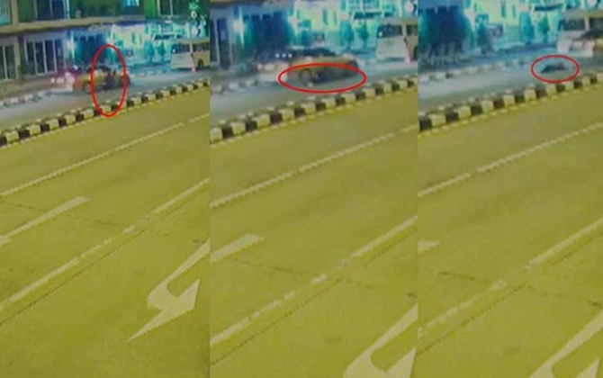 Thấy chồng chở bồ nhí, vợ điên tiết đuổi theo và cái kết độc ác khiến nhiều người phẫn nộ