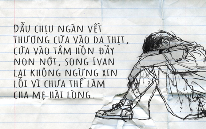 Bức thư đầy ám ảnh của bé 7 tuổi bị mẹ bạo hành đến chết: 'Con yêu mẹ! Con muốn được một lần nghe mẹ nói yêu con'