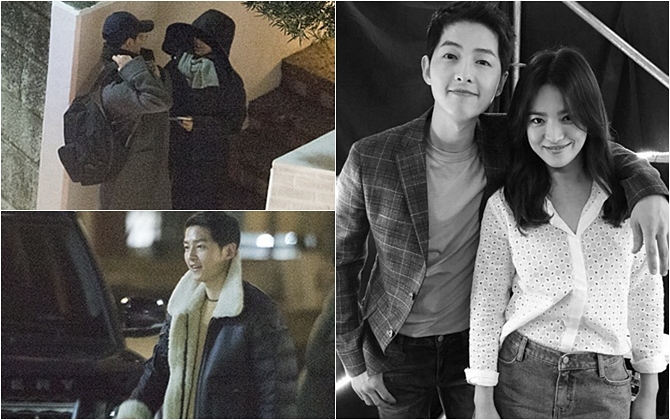 Sau tất cả: Dispatch cũng chịu tung hình Song Joong Ki và Song Hye Kyo hẹn hò thân mật!