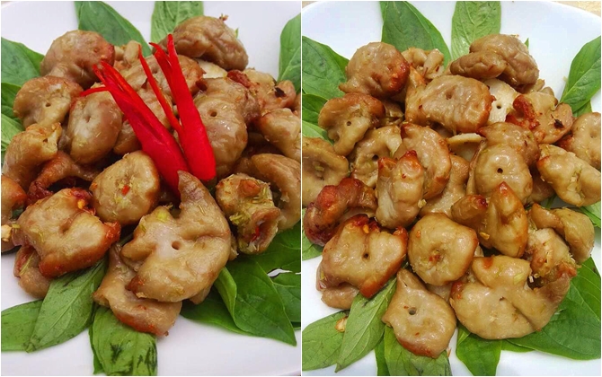 Tuyệt chiêu làm lòng lợn nướng khiến chồng mê mẩn, quên hẳn ăn hàng