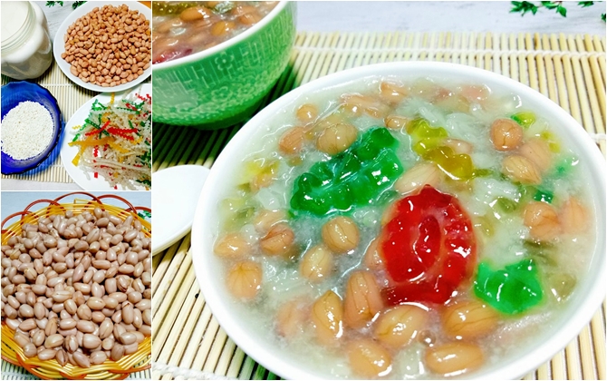 Chè đậu phộng nấu nước cốt dừa thơm bùi, lạ miệng, ngon khó cưỡng