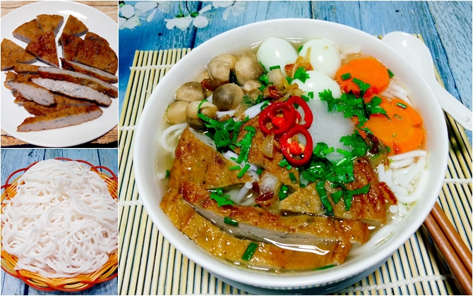 Bún chả cá thanh mát, dịu dàng cho bữa sáng