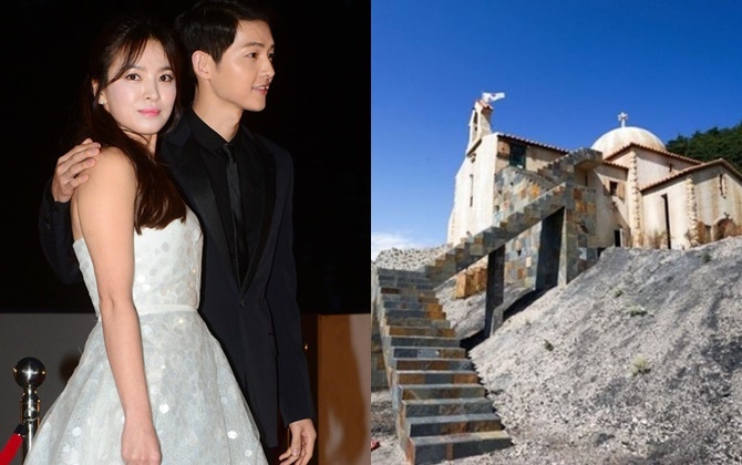 Song Joong Ki - Song Hye Kyo có thể kết hôn ở công viên được xây theo chủ đề "Hậu duệ mặt trời"