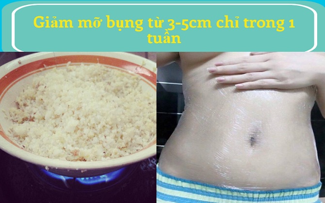 Infographic: Bí kíp triệt tận gốc mỡ bụng, vòng eo giảm từ 3-5cm chỉ trong 1 tuần