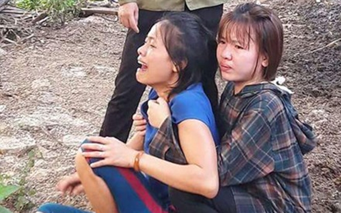 Đã tìm thấy thi thể cháu bé 20 tháng tuổi sau 2 ngày mất tích khi đang chơi với mẹ ở Thanh Hoá