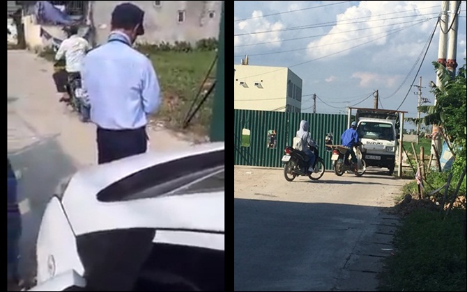 Hà Nội: Lạ đời cảnh côn đồ lập trạm chặn xe giữa đường liên xã ngang nhiên 'vòi' tiền bồi dưỡng