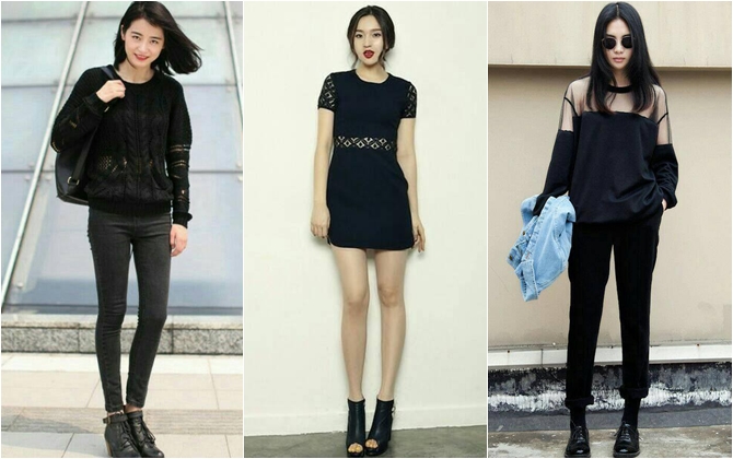 Gợi ý diện đồ 'cool ngầu' cho cô nàng mê phong cách all-black