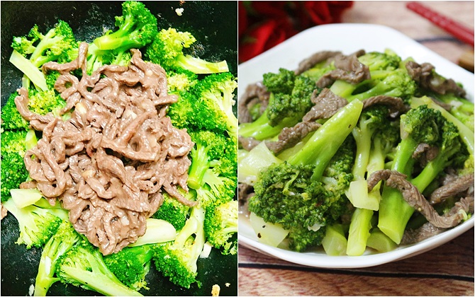 Bữa tối giòn mát món bò xào bông cải xanh, ăn hết bay "trong 1 nốt nhạc"
