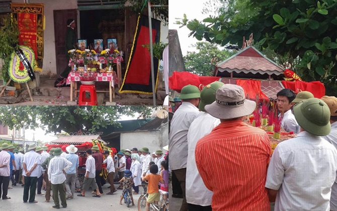 Hàng trăm người có mặt trong đám tang rớt nước mắt vì thương mẹ bầu 2 tháng quẫn trí ôm 2 con nhỏ nhảy cầu tự vẫn