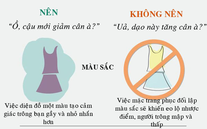 Tuyệt chiêu 'giảm cân cấp tốc' bằng trang phục cho bạn gái
