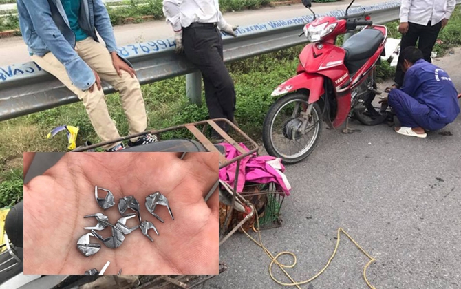 Xác định cơ sở sản xuất đinh rải trên cao tốc Hà Nội - Bắc Giang