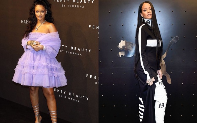 Style "chất như nước cất" của cô nàng "tắc kè hoa" Rihanna