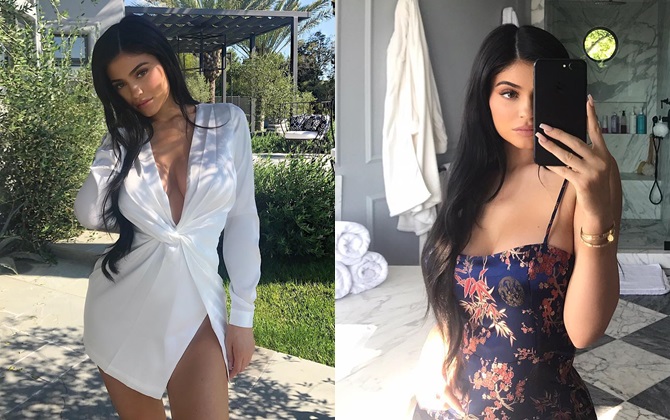 Hóa ra đây là cách để Kylie Jenner che bụng bầu trong thời gian qua