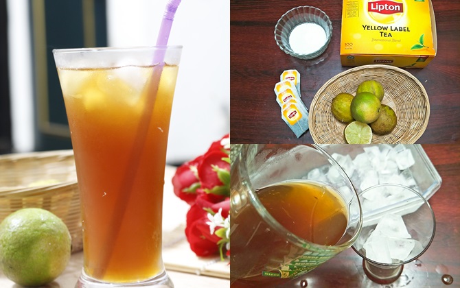 Trà lipton hương chanh, món uống chỉ tiêu tốn 3 phút giúp bạn sảng khoái cả ngày