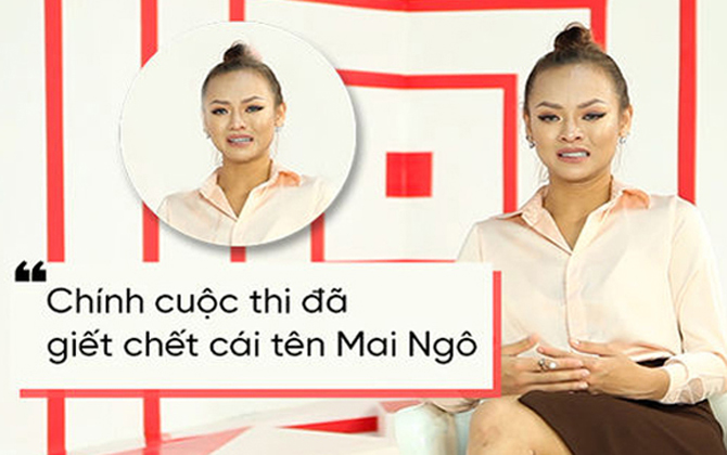 Mai Ngô khóc nức nở: "Cuộc thi đã giết chết cái tên của tôi"