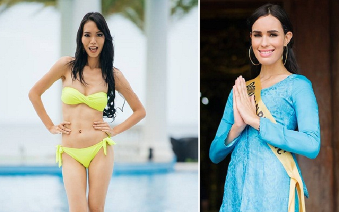 Nhan sắc gây sốc của nhiều thí sinh dự thi Hoa hậu Hoà Bình Quốc tế tại VN