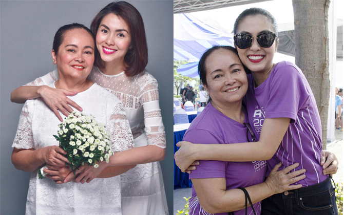 Hé lộ chân dung những bà mẹ "ít khi khoe" của dàn mỹ nhân Vbiz