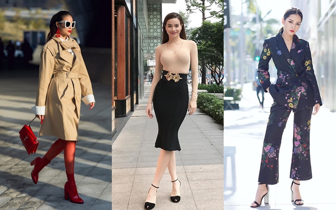 Sao Việt khoe street style sang chảnh, kéo xuống tấm thứ 3 để thấy đẳng cấp thời trang của Hà Hồ