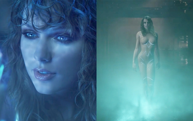 Taylor Swift khiến fan hết hồn khi gần như nude toàn bộ trong teaser MV mới