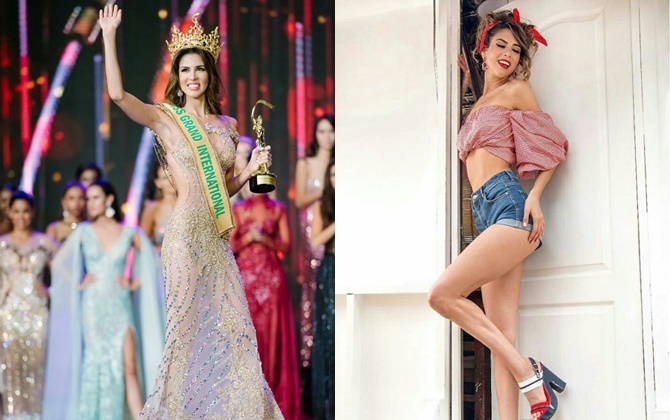 Gu thời trang 'vạn người mê' của Tân Hoa hậu Hòa bình Quốc tế 2017