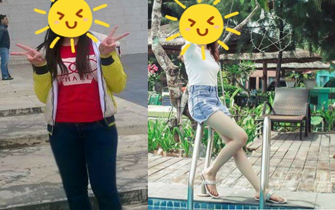 Giảm nhanh 5kg/ tuần nhờ yến mạch, cô nàng 92 lột xác thành hotgirl chân dài miên man