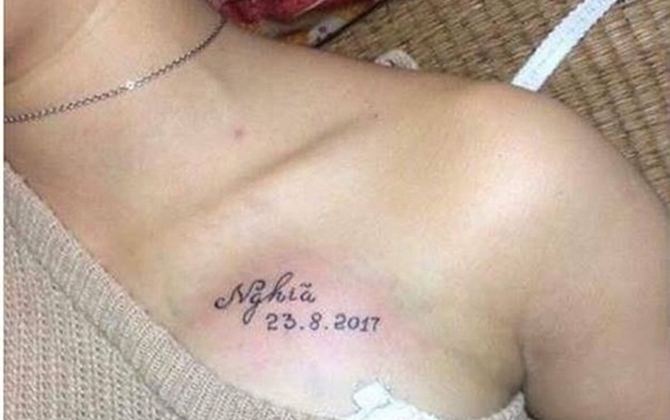 Trót dại xăm tên người yêu cũ lên ngực, cô gái hỏi dân mạng sửa sao cho ngầu và loạt hồi đáp cười rơi nước mắt