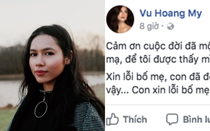 Hoàng My lên tiếng sau khi bị chỉ trích vì phát ngôn gây sốc: "Xin lỗi bố mẹ, con đã để người khác lăng mạ và sỉ nhục bản thân đến như vậy"