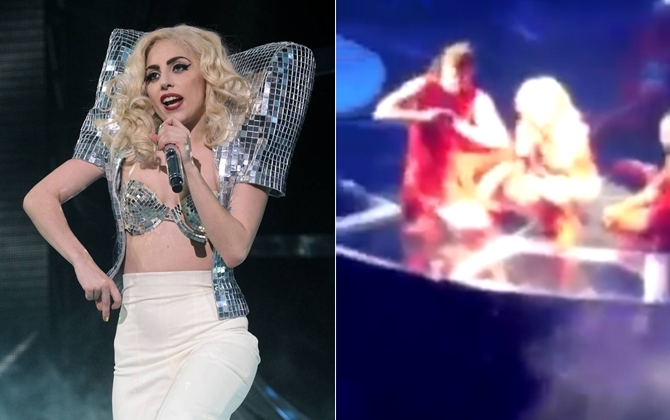 Khán giả trầm trồ vì Lady Gaga tạm dừng màn trình diễn để làm điều này