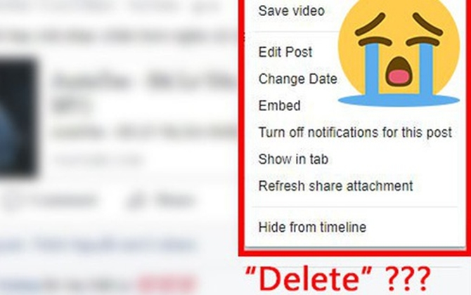 Chiều nay, Facebook đã bỏ chức năng xóa status: Những sát thủ thả thính đang tá hoả la làng!