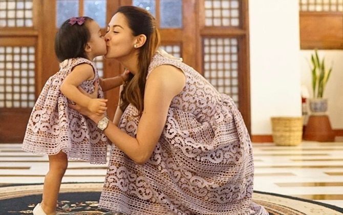 Chiêm ngưỡng vẻ đáng yêu của bé Zia: con gái mỹ nhân đẹp nhất Philippines Marian Rivera