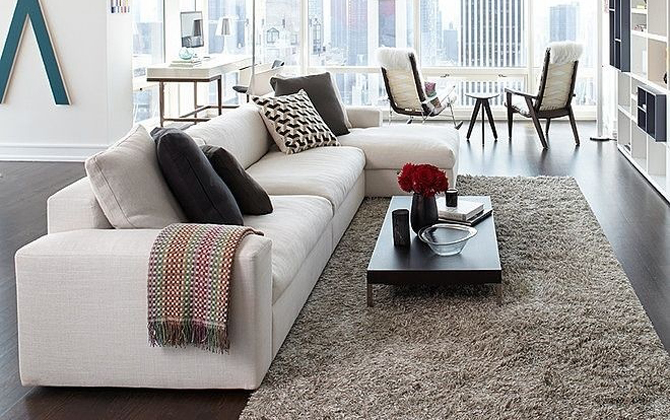 Bí quyết giúp phòng khách đẹp ấn tượng với sofa trắng