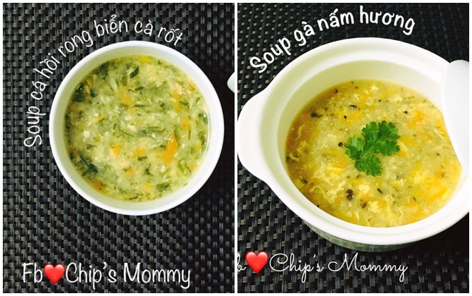 Chiều đông, học mẹ Chíp làm 4 món soup nóng hôi hổi tẩm bổ cho bé yêu