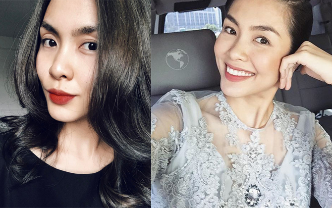 Sau khi sinh 2 nhóc tỳ, chẳng những nhan sắc ngày càng quyến rũ mà vóc dáng Hà Tăng còn khiến nhiều người ghen tị