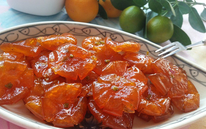 Mùa đông nhất định trong nhà phải có lọ mứt quất trị ho