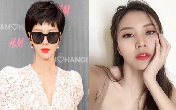 Để kiểu tóc nào cũng hợp thế này, chẳng trách mà Vũ Ngọc Châm đạt được Quán quân The Look