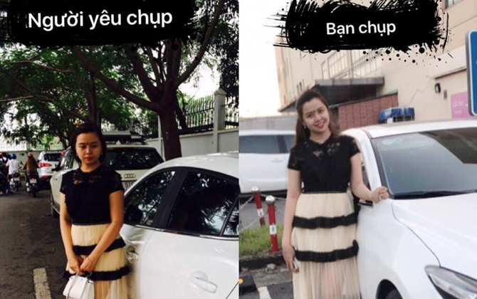 Bạn thân chụp ảnh đẹp như mơ, chồng chụp ảnh có mơ cũng không dám tưởng tượng xấu tệ đến vậy!