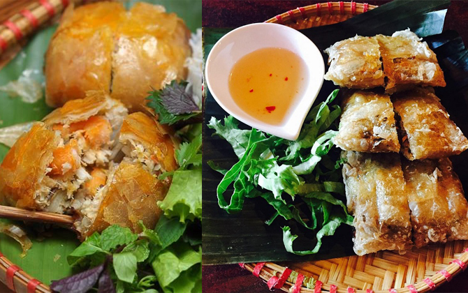 Học làm nem cua bể Hải Phòng cho thực đơn đãi tiệc
