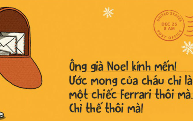 Những lá thư gửi ông già Noel của trẻ khiến người lớn không thể nhịn cười