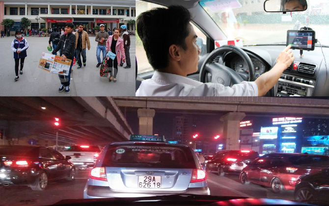 Ám ảnh cảnh nhồi nhét, chen lấn trên xe khách, dân công sở rủ nhau đi chung taxi về quê nghỉ Tết dương lịch