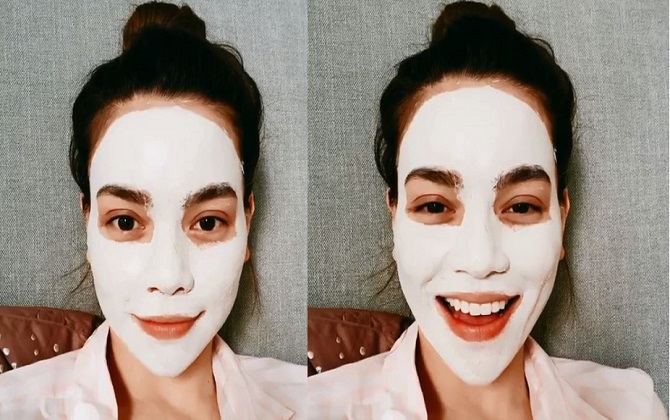 Hóa ra bí kíp làn da không tuổi của Hà Hồ chính là loại mặt nạ này