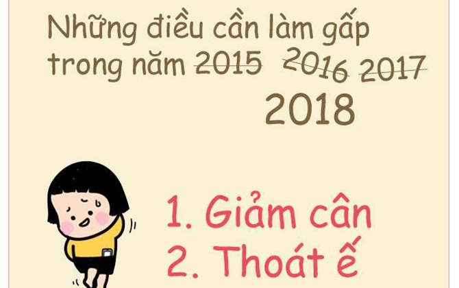 Tầm này ai cũng chỉ thở được đúng 1 câu: Hết năm 2017 mà chẳng làm được gì!