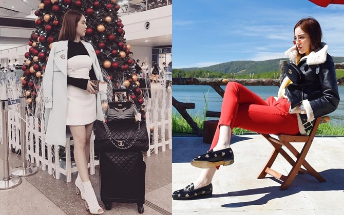 'Dát' toàn hàng hiệu, Ngọc Trinh hay Kỳ Duyên mới xứng danh 'Nữ hoàng street style'?